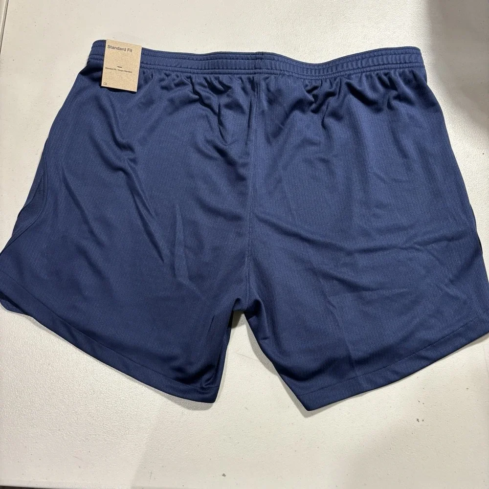 NIke x USWNT Dri-FIT Shorts Women's XL USA Soccer Navy Blue Logo IB4598-410